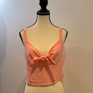 Universal Thread Target Coral Tank Multi Strap Wear Tie Front Size Large